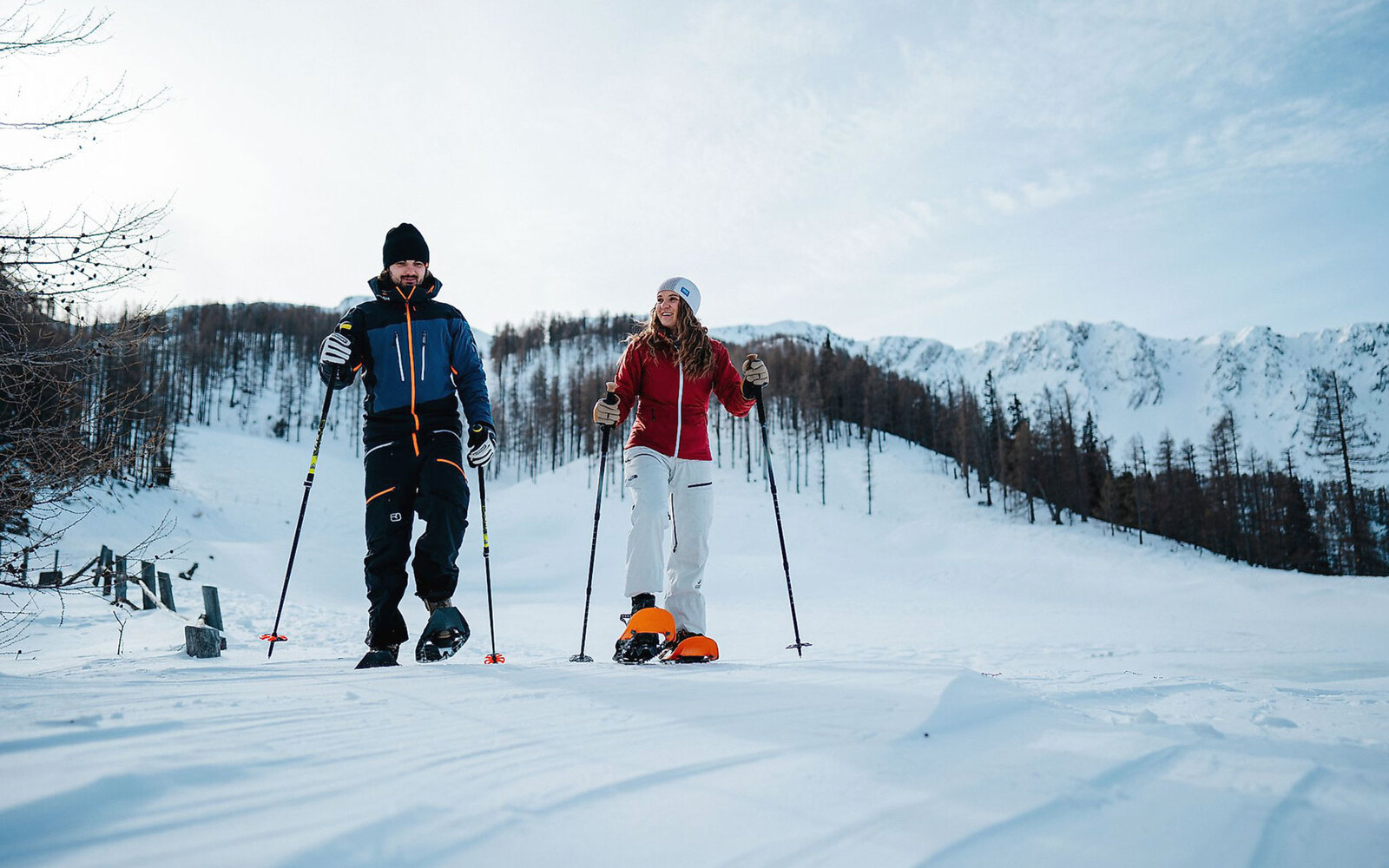 Snowshoeing